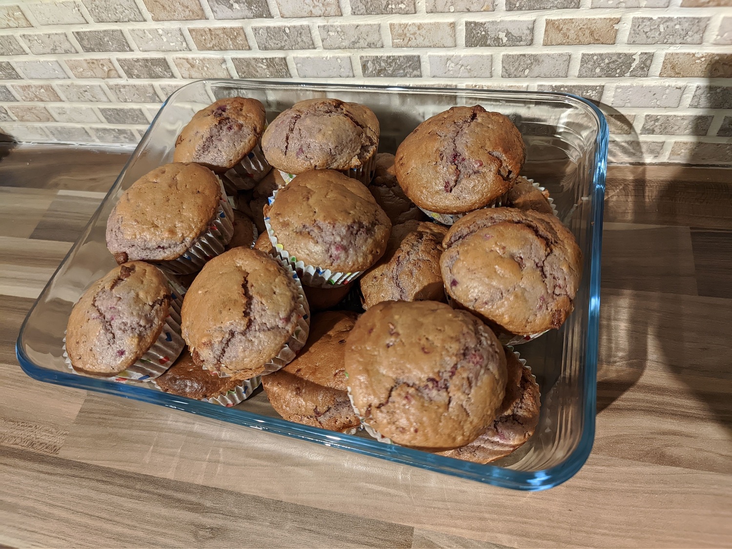 Chocolate and Raspberry Muffins